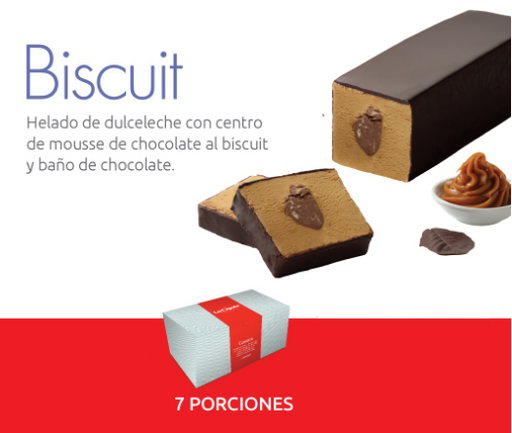 Barra Biscuit  (7 porciones)